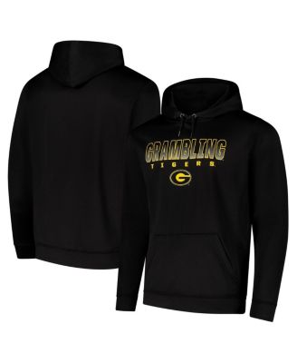 Colosseum - Men's  Black Grambling Tigers Blackout 3.0 Pullover Hoodie