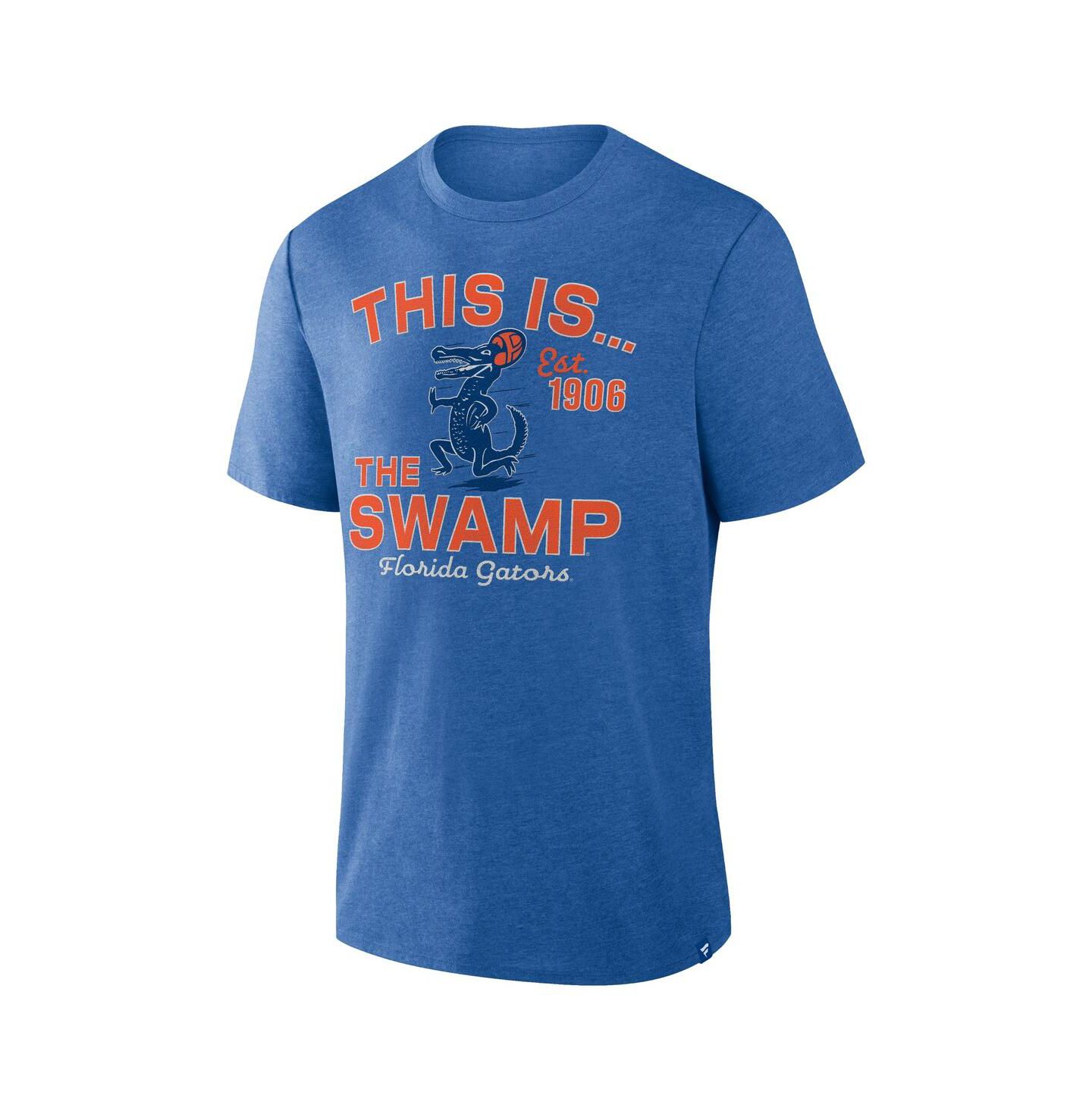 Мужская футболка Fanatics Royal Florida Gators Dynamic Showdown Tri-Blend — фото 2