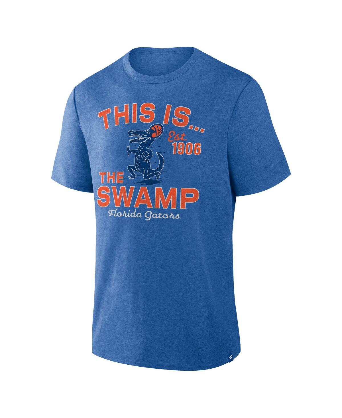 Fanatics Men's Royal Florida Gators Dynamic Showdown Tri-blend T-shirt In Royal