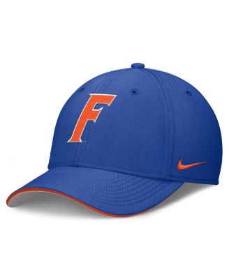 Nike - Men's  Royal Florida Gators 2025 Dugout Coaches Rise Swoosh Performance Flex Hat