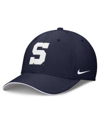 Nike - Men's  Navy Penn State Nittany Lions 2025 Dugout Coaches Rise Swoosh Performance Flex Hat