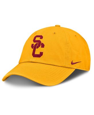 Nike - Men's  Gold USC Trojans Primetime Club Adjustable Hat