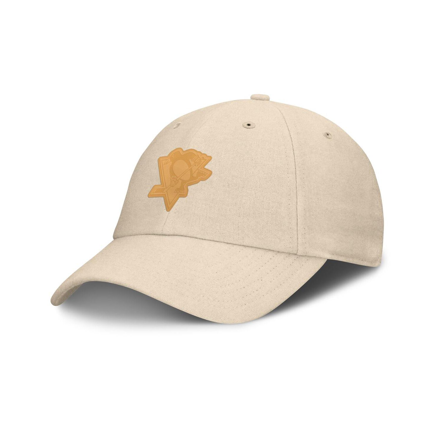 Men's Tan Pittsburgh Penguins Front Office Canvas Adjustable Hat