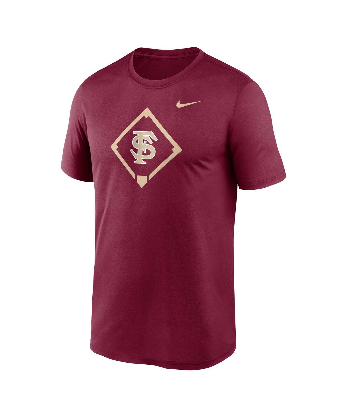 Nike Men's Garnet Florida State Seminoles Legend Baseball Icon Performance T-shirt In Red