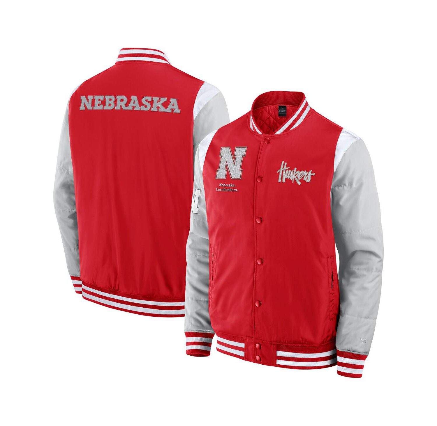 Men's Scarlet Nebraska Huskers Elements Elite Full-Snap Jacket