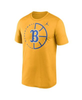 Men's Gold UCLA Bruins Legend Basketball Icon Performance T-Shirt