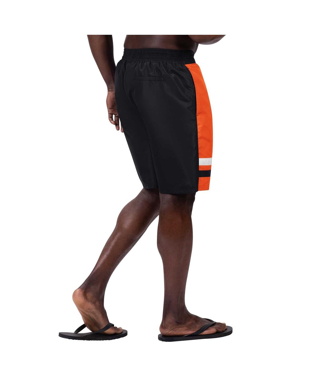 Men's Black San Francisco Giants Anchor Swim Trunks Shorts - Black