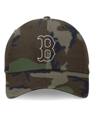 Men's Camo Boston Red Sox Club Adjustable Hat