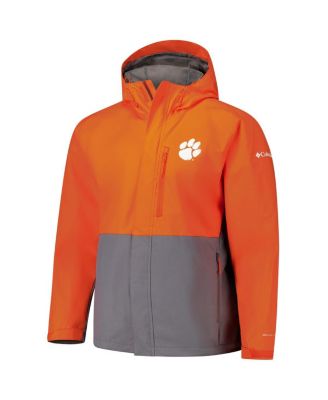Men's Orange Clemson Tigers Field Bound Omni-Tech Full-Zip Jacket