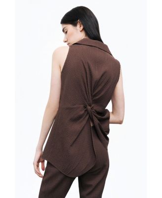 Women's Accessory Detailed Blouse