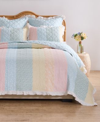 Ruffled Shabby Chic 2-Pc. Quilt Set, Twin