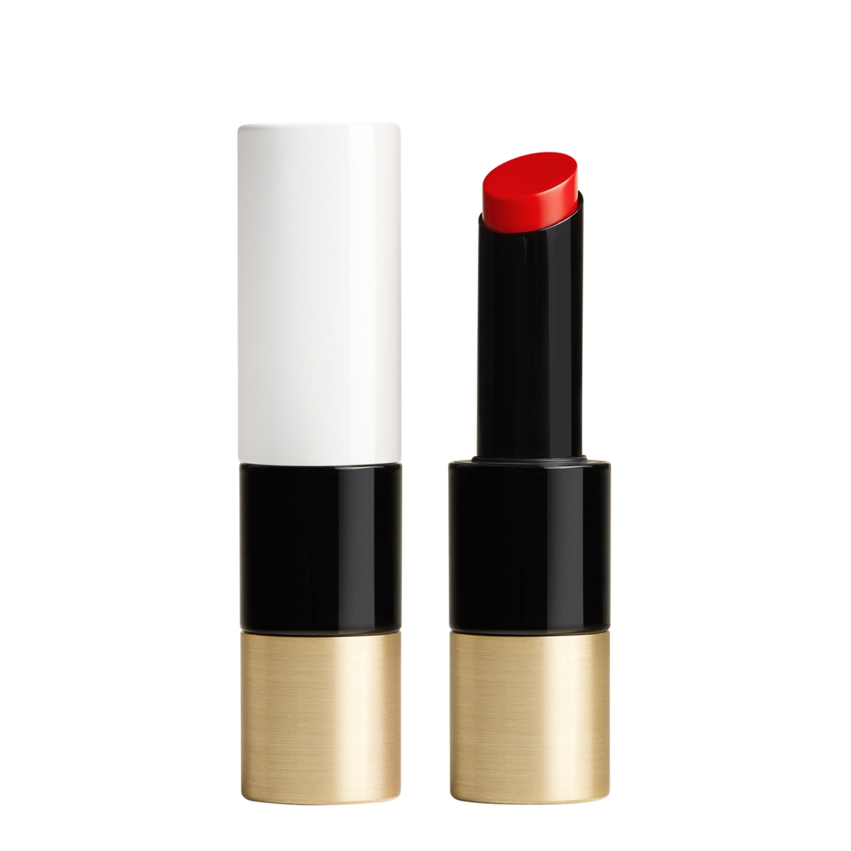 Hermes Rouge  Silky Lipstick Shine In 75 Rouge Amazone