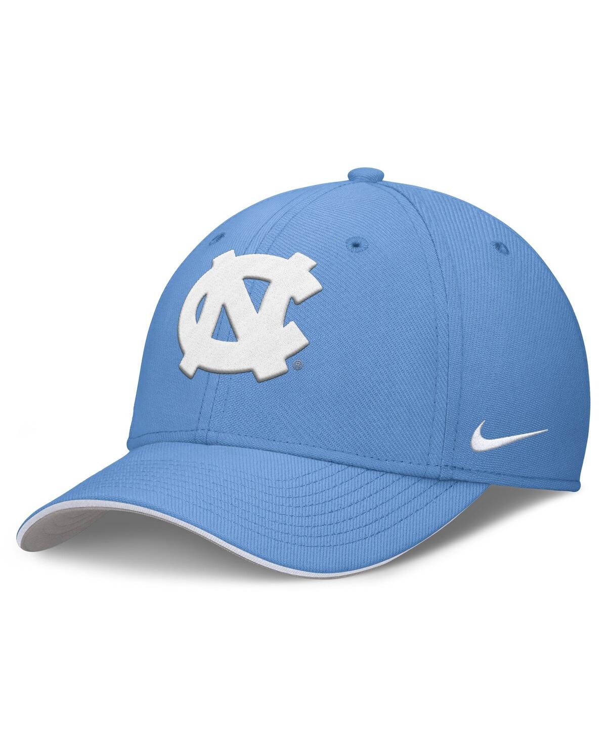 Nike Men's Carolina Blue North Tar Heels 2025 Dugout Coaches Rise Swoosh Performance Flex Hat