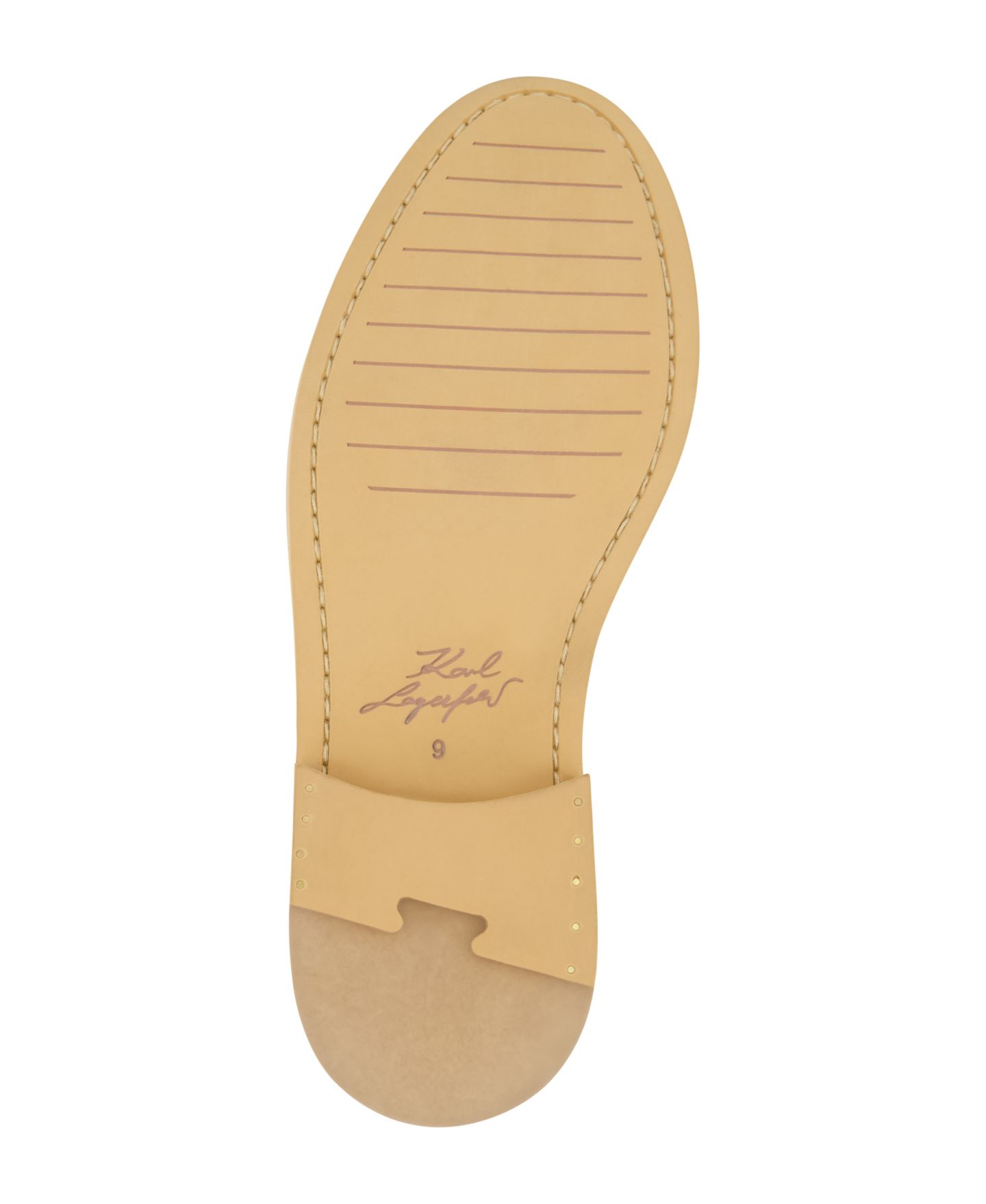 Мужские туфли KARL LAGERFELD PARIS White Label Suede Penny, цвет: Чёрный — фото 8
