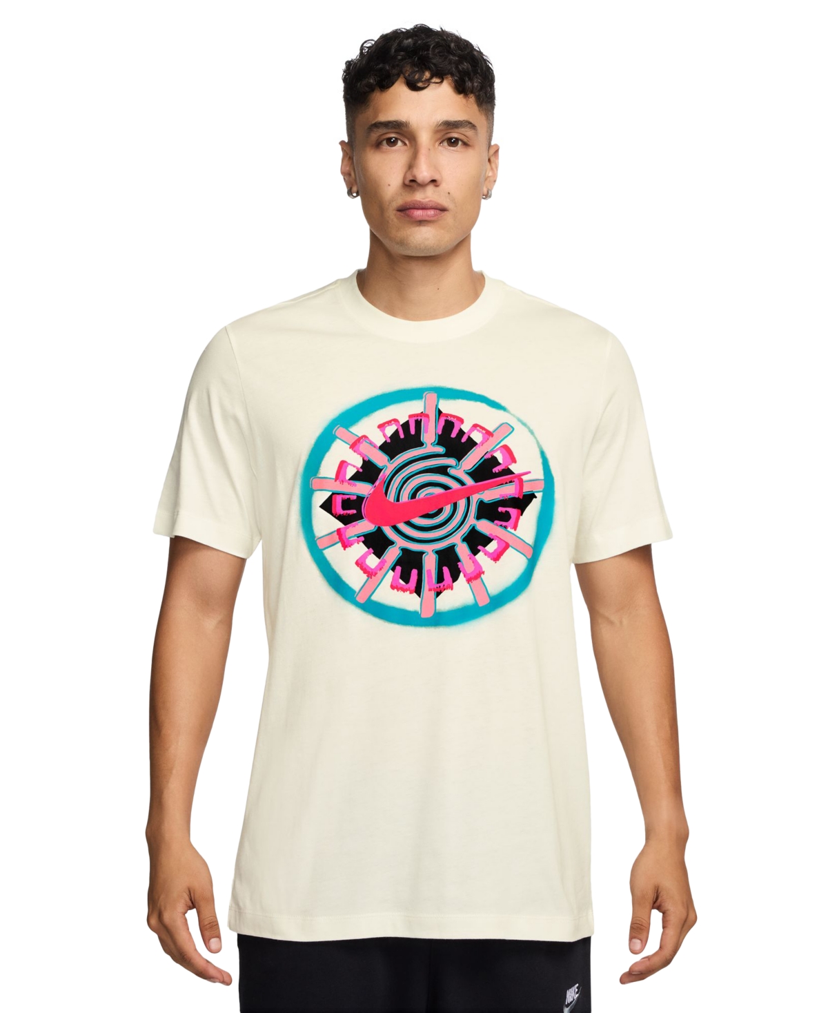 Men's Sportswear Logo Graphic T-Shirt - Sail