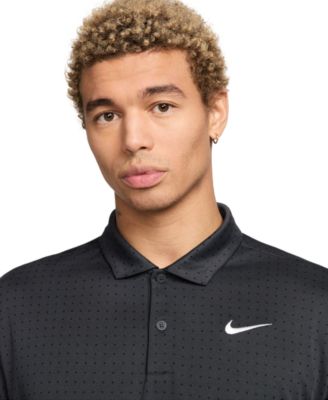 Men's Core Dri-FIT Classic-Fit Dot-Print Golf Polo Shirt 