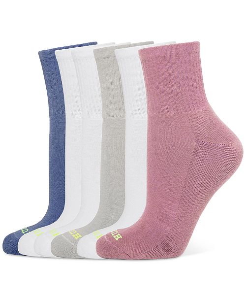 alfani Hue Women's Mini Crew 6 Pack Socks U10227 Women's Fashion Shoes & Accessories