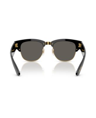 Unisex Mega Clubmaster Blacked Out Collection Sunglasses, RB0316S