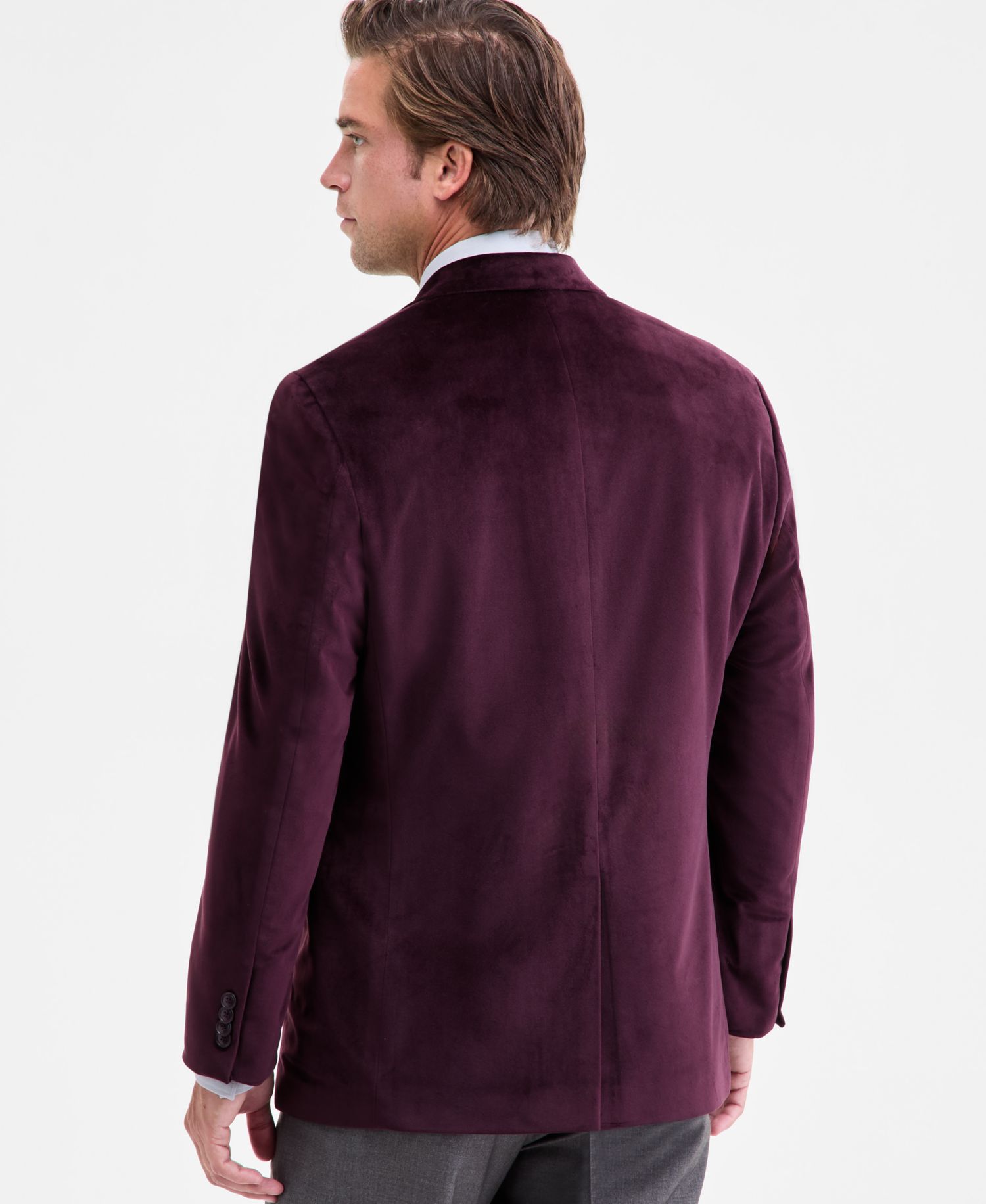 Men's Classic Fit Velvet Sport Coats