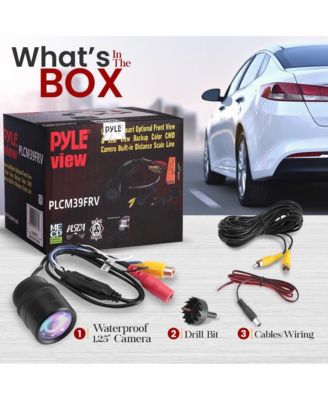 Flush Mount Rear View Backup Camera – Waterproof Night Vision Reverse Cam