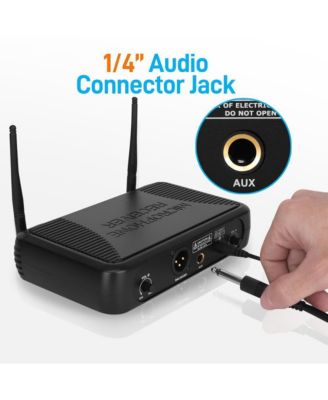 Premier Series Professional 2-Channel UHF Wireless Handheld Microphone System with Selectable Frequency