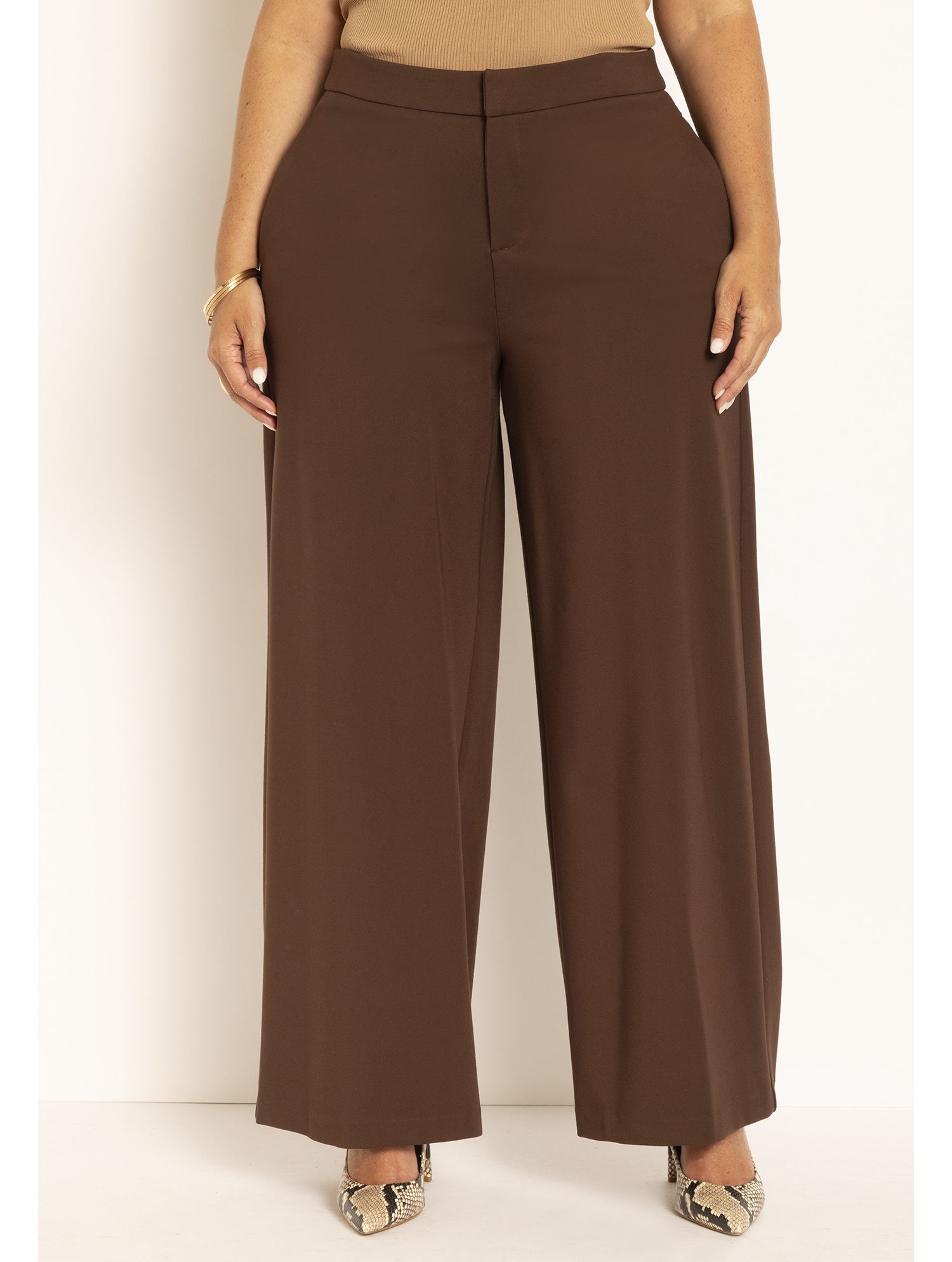 Women's Tall The Ultimate Stretch Wide-Leg Work Pant