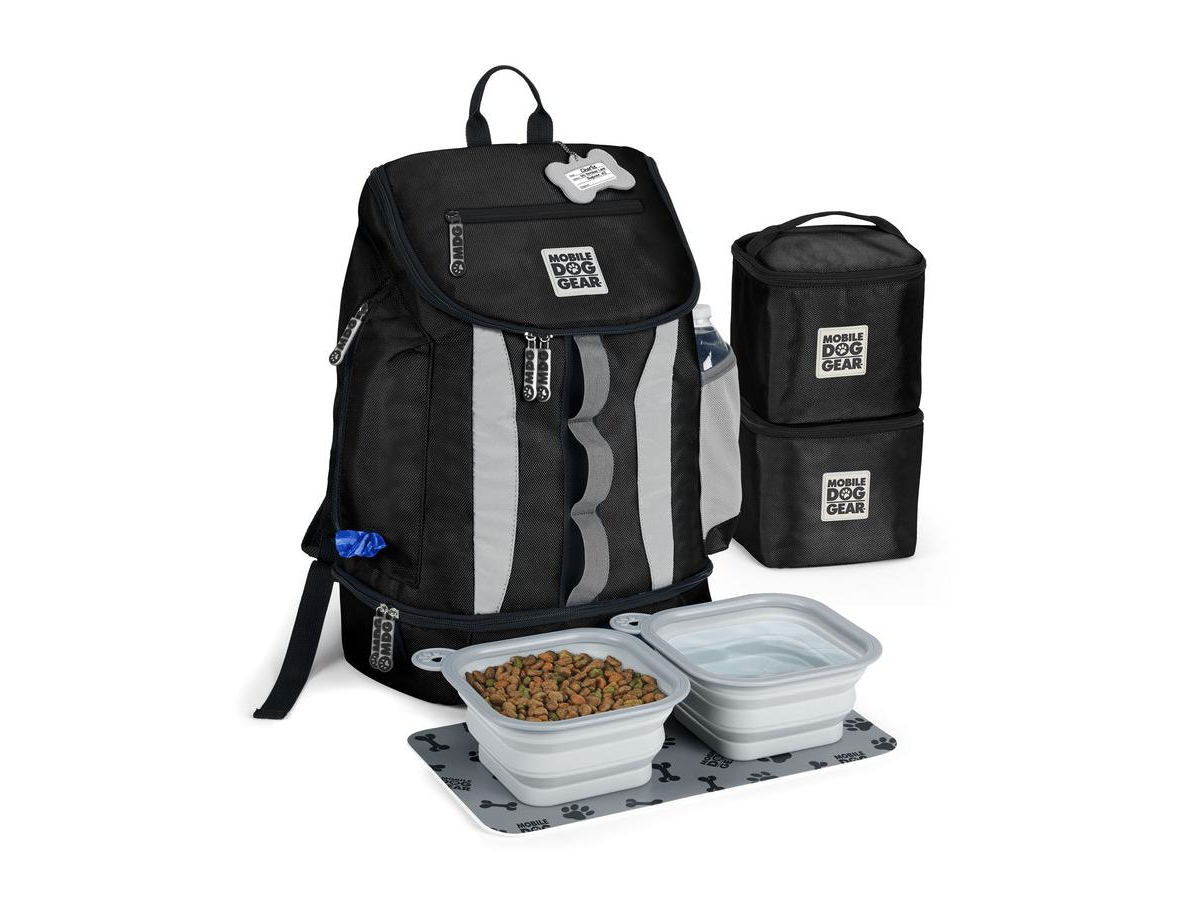 Drop Bottom Week Away Backpack - Black