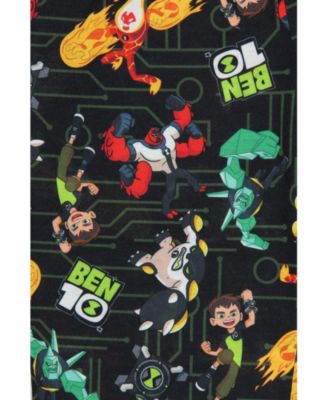 Boys Cartoon Omnitrix Characters Aliens Tossed Print Sleep Pajama Pants