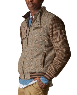 Men's Tweed Varsity Jacket