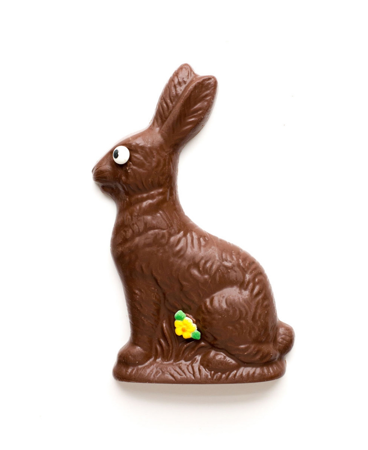 Sugar Plum Chocolates Milk Chocolate Solid Easter Bunny, 8oz In No Color