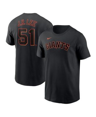 Nike - Men's Jung Hoo Lee Black San Francisco Giants Fuse Name Number T-Shirt