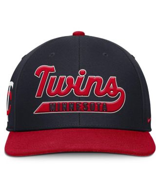 Men's Navy/Red Minnesota Twins Pro Performance Snapback Hat