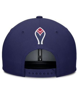 Men's Gray/Royal Atlanta Braves Pro Performance Snapback Hat