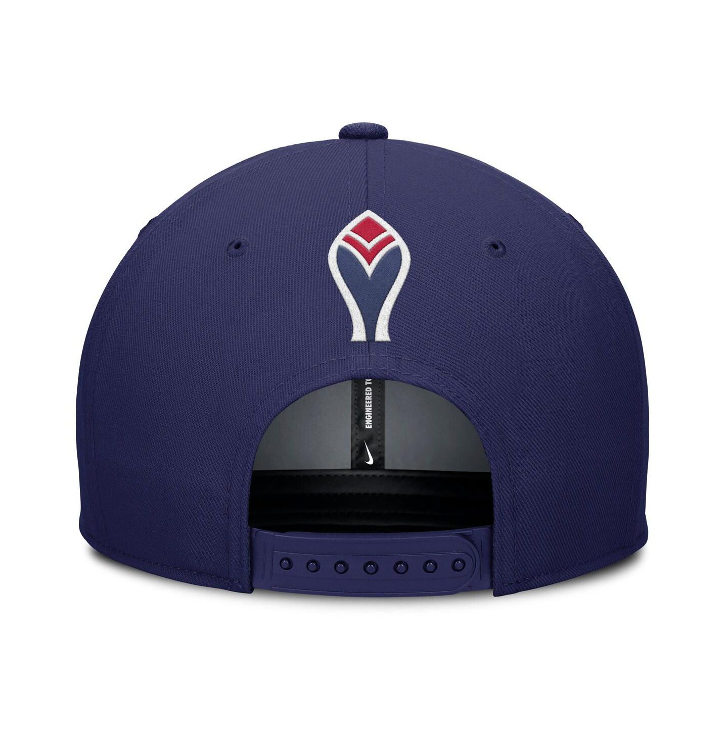 Мужская кепка Nike Gray/Royal Atlanta Braves Pro Performance Snapback Hat — фото 2