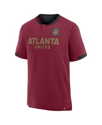 Men's Red Atlanta United FC Stoppage Time Striker T-Shirt