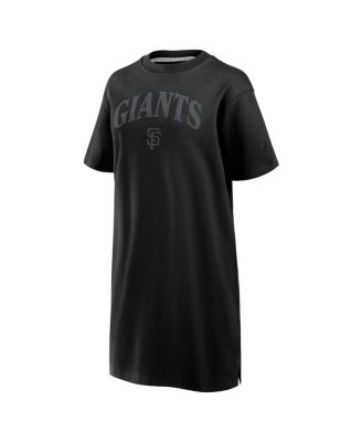 Women's Black San Francisco Giants Elements Cotton Dress