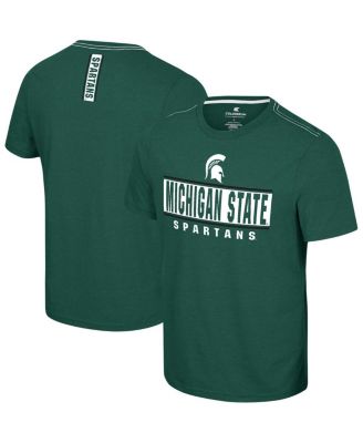 Colosseum - Men's Green Michigan State Spartans No Problemo T-Shirt
