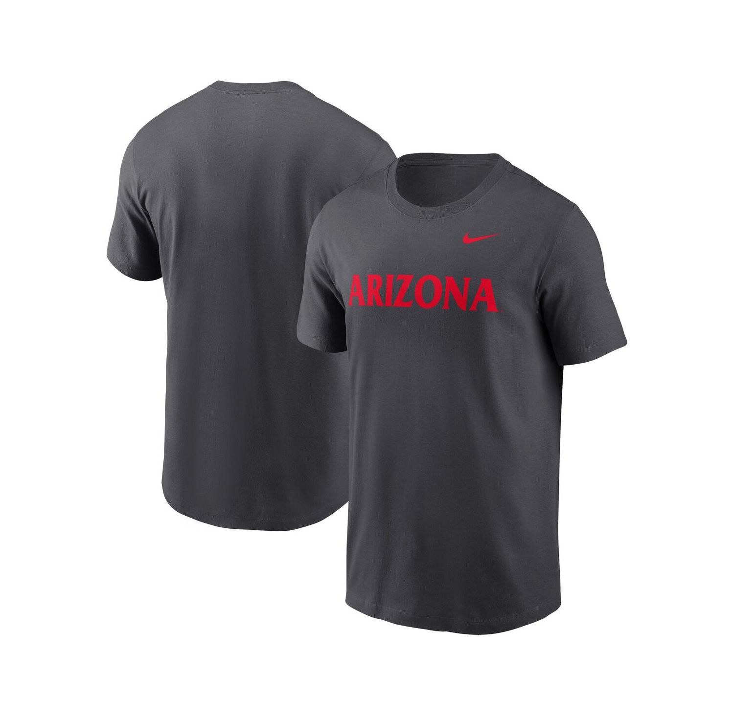Men's Anthracite Arizona Wildcats Primetime Wordmark T-Shirt