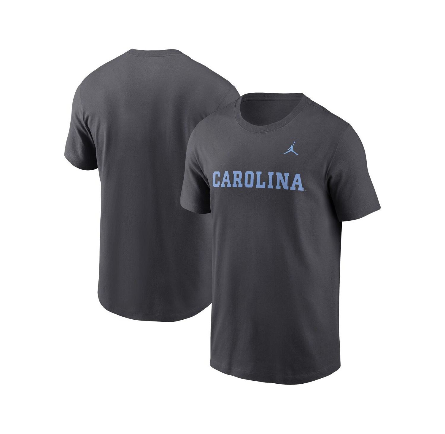 Men's Anthracite North Carolina Tar Heels Primetime Wordmark T-Shirt