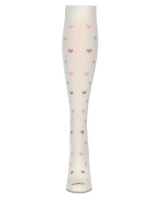 Women's Multicolor Hearts 8-15mmHg Graduated Compression Socks MFY08334
