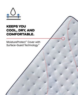 Posturepedic Seafield 13" Firm Tight Top Mattress Set - Queen Split