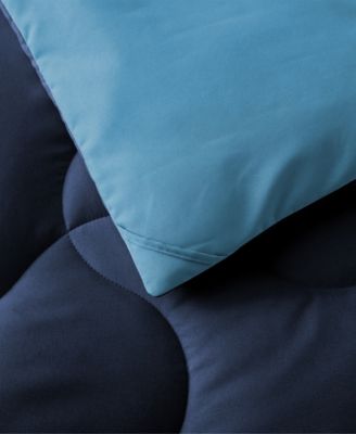 Lightweight Reversible Quilted Down Alternative Comforter, King