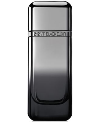 Carolina Herrera Mens 212 Vip Black Elixir Eau De Parfum Fragrance Collection In Transparent