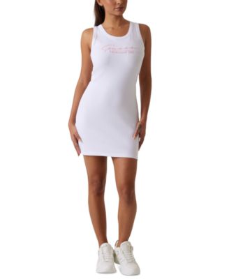 GUESS - Women's Embroidered Logo Tank Dress