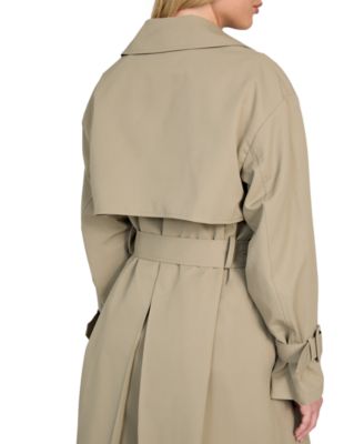Women's Belted Trench Coat