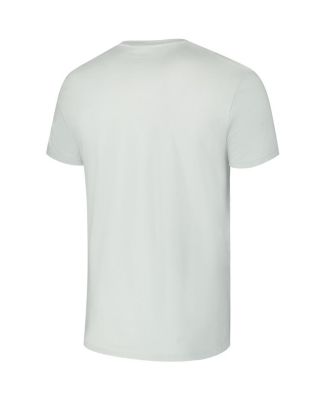 Men's and Women's White Rolling Stones x Golden State Warriors Bingham Collab T-Shirt