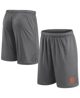 Fanatics - Men's  Gray Detroit Tigers Primary Logo Shorts