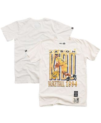 Roots of Fight - Men's  Jason Kidd White Cal Bears 1994 Graphic T-Shirt