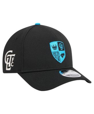 New Era - Men's Black Charlotte FC 2025 Jersey Hook 9FORTY M-Crown Adjustable Hat