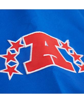 Men's Royal Buffalo Bills Double Down Satin Full-Snap Jacket